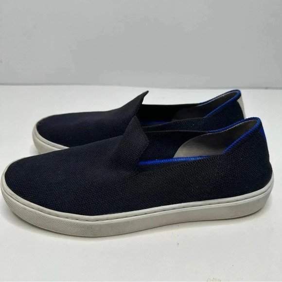 ROTHY’S Black The Original Slip-On Sneakers Size 7 - Picture 6 of 11